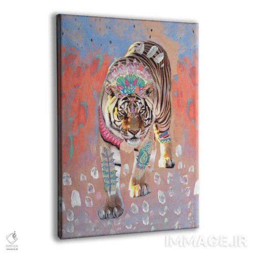 تابلو ببر ایندیرا در گرگومیش اثر امبر سامرست - نمای پرسپکتیو محصول