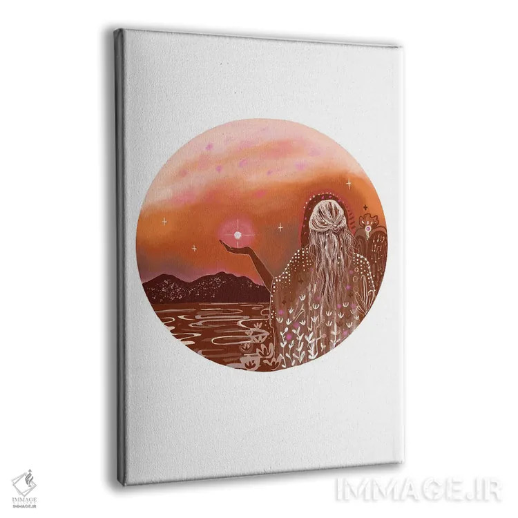 تابلو آواز زمین اثر امبر سامرست - نمای پرسپکتیو محصول