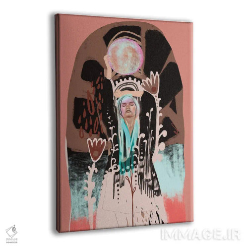 تابلو ماه کولی اثر امبر سامرست - نمای پرسپکتیو محصول