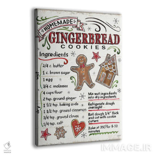 تابلو خوراکیهای کریسمس VI اثر آن تاولتی - نمای پرسپکتیو محصول