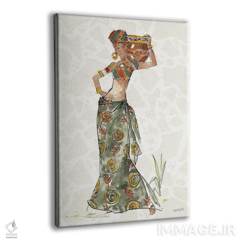 تابلو جلوهٔ آفریقایی VIII اثر آن تاولتی - نمای پرسپکتیو محصول