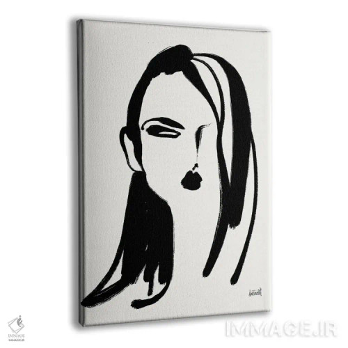 تابلو پرترهٔ قلممو VI اثر آن تاولتی - نمای پرسپکتیو محصول