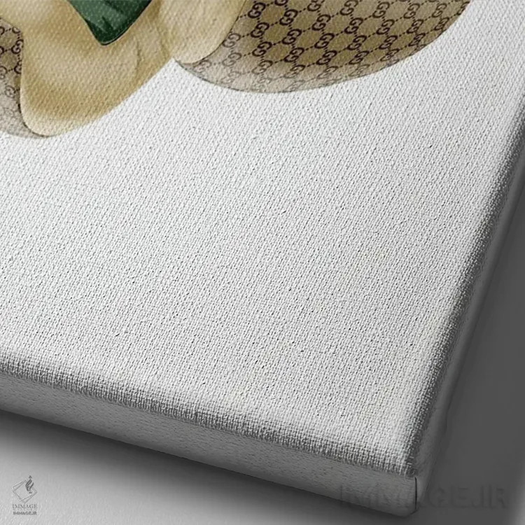 تابلو دستکش بوکس گوچی اثر آنتونیو براسکو - نمای نزدیک بافت بوم