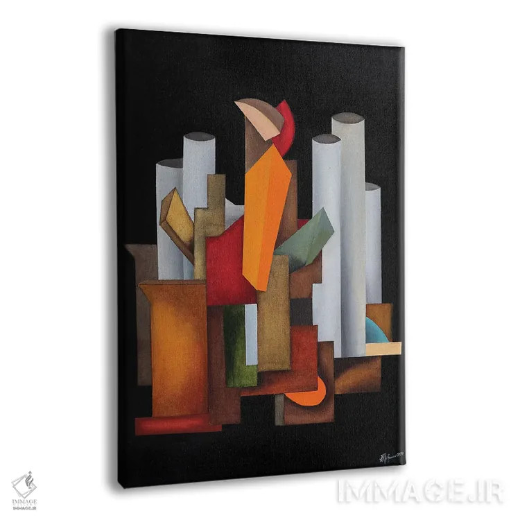 تابلو ملودی شب ۲۰۲۰ اثر الکساندر تریفونوف - نمای پرسپکتیو محصول