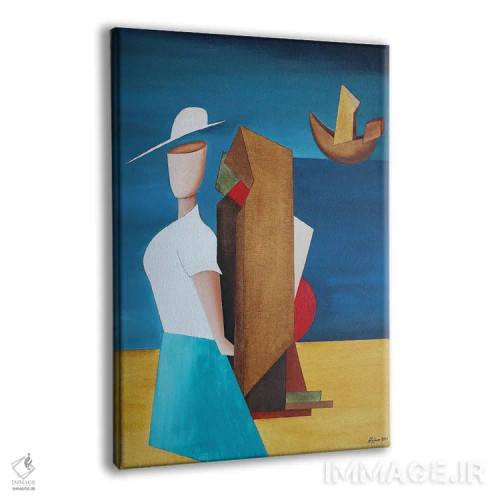 تابلو بر فراز دریا اثر الکساندر تریفونوف - نمای پرسپکتیو محصول