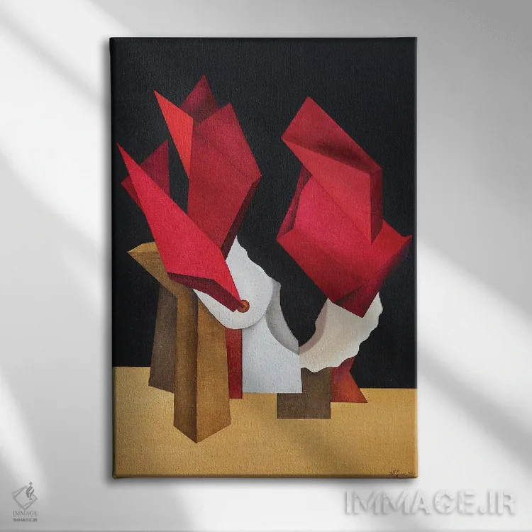 تابلو آفرودیت (الهه یونانی) اثر الکساندر تریفونوف - نمای روبهرو روی دیوار