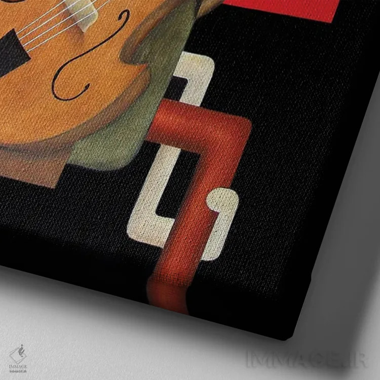 تابلو ویلنسلنواز اثر الکساندر تریفونوف - نمای نزدیک بافت بوم