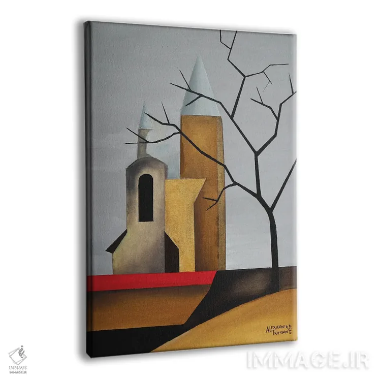 تابلو آیندهوون (هلند) اثر الکساندر تریفونوف - نمای پرسپکتیو محصول
