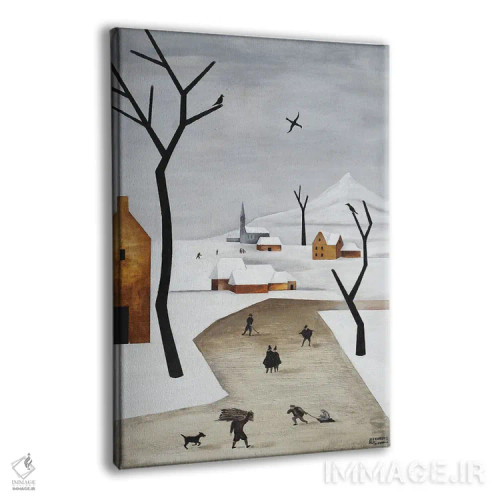 تابلو فوریه اثر الکساندر تریفونوف - نمای پرسپکتیو محصول