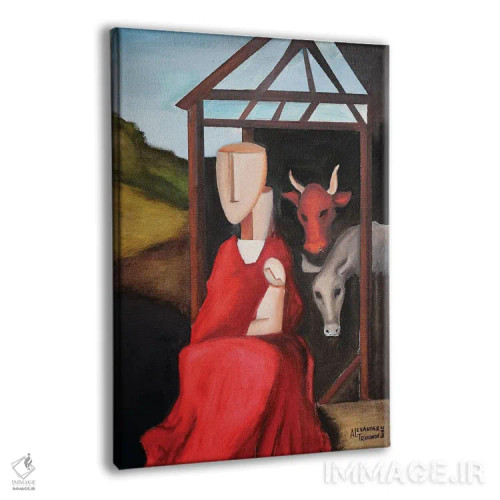 تابلو خانواده من اثر الکساندر تریفونوف - نمای پرسپکتیو محصول