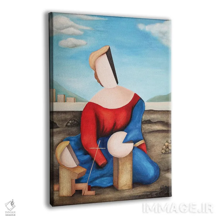 تابلو راه مخفی اثر الکساندر تریفونوف - نمای پرسپکتیو محصول