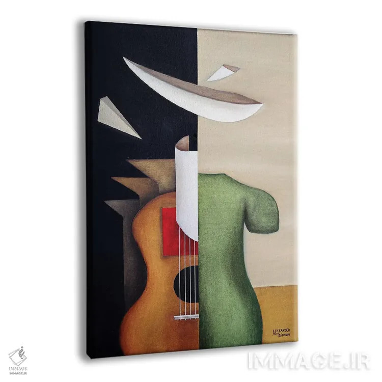 تابلو بازی اثر الکساندر تریفونوف - نمای پرسپکتیو محصول