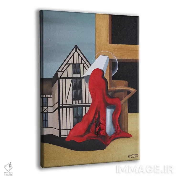 تابلو ژاندارک (شخصیت تاریخی فرانسه) اثر الکساندر تریفونوف - نمای پرسپکتیو محصول