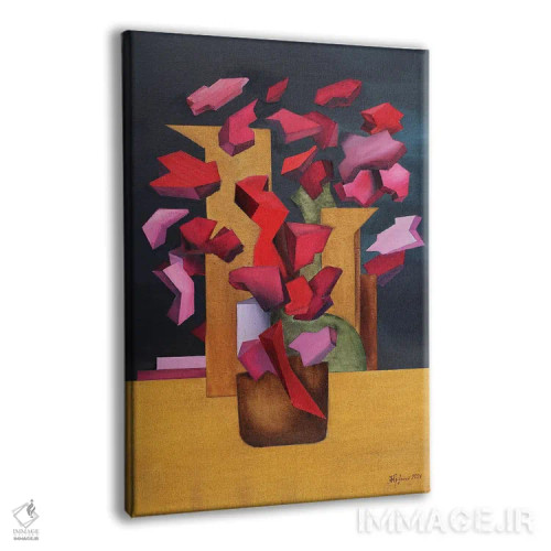 تابلو دستهگل اثر الکساندر تریفونوف - نمای پرسپکتیو محصول