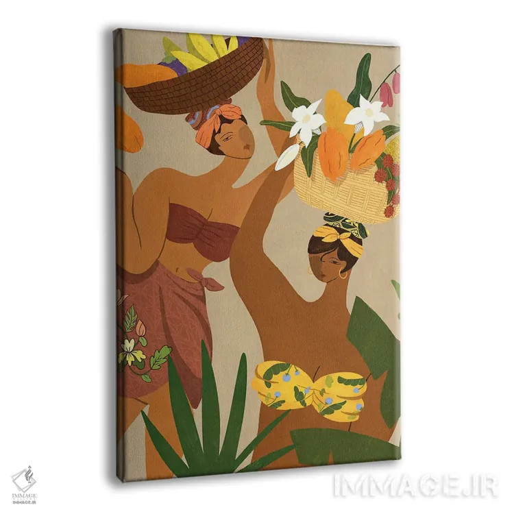 تابلو اوه پاپایام افتاد اثر آرتی گوآوا - نمای پرسپکتیو محصول