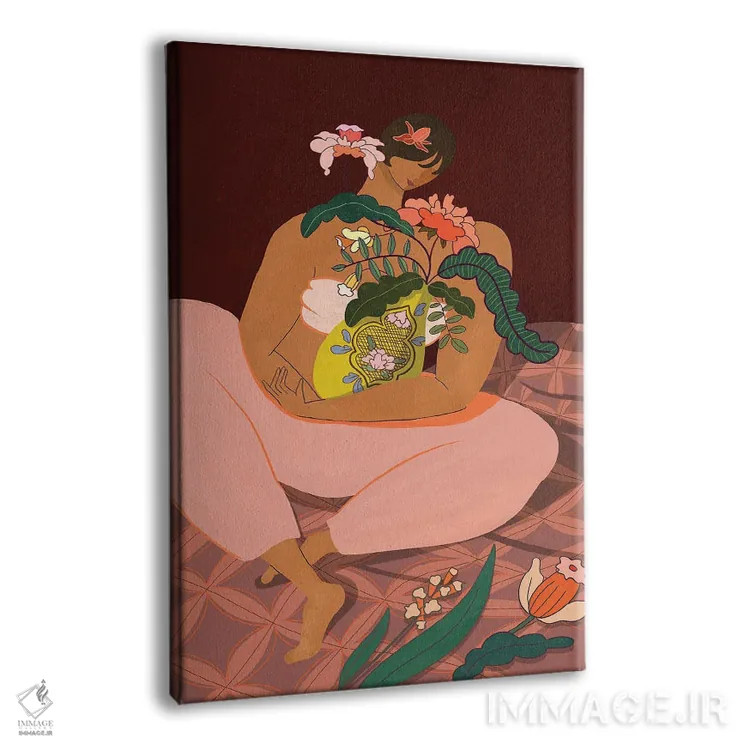 تابلو مادر گیاه (لقب/طنز) اثر آرتی گوآوا - نمای پرسپکتیو محصول