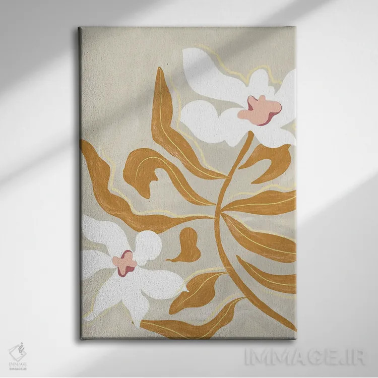 تابلو گلها اثر آرتی گوآوا - نمای روبهرو روی دیوار