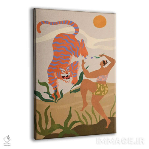 تابلو با من برقص اثر آرتی گوآوا - نمای پرسپکتیو محصول