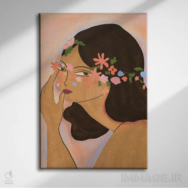 تابلو فرزند زمین اثر آرتی گوآوا - نمای روبهرو روی دیوار