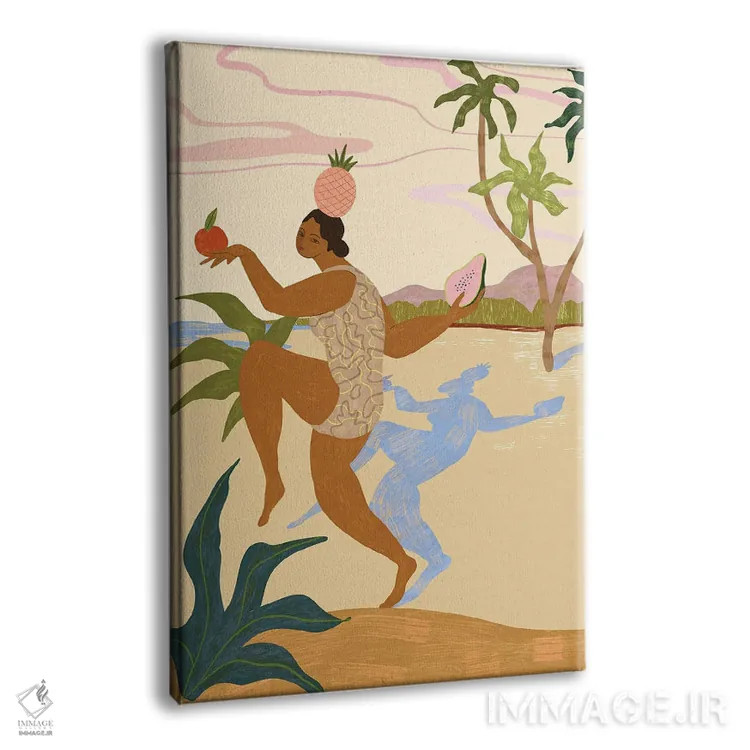 تابلو تعادل اثر آرتی گوآوا - نمای پرسپکتیو محصول