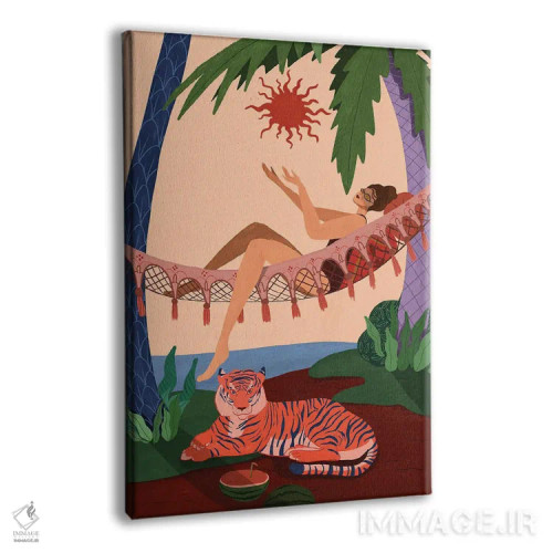 تابلو در ساحل اثر آرتی گوآوا - نمای پرسپکتیو محصول