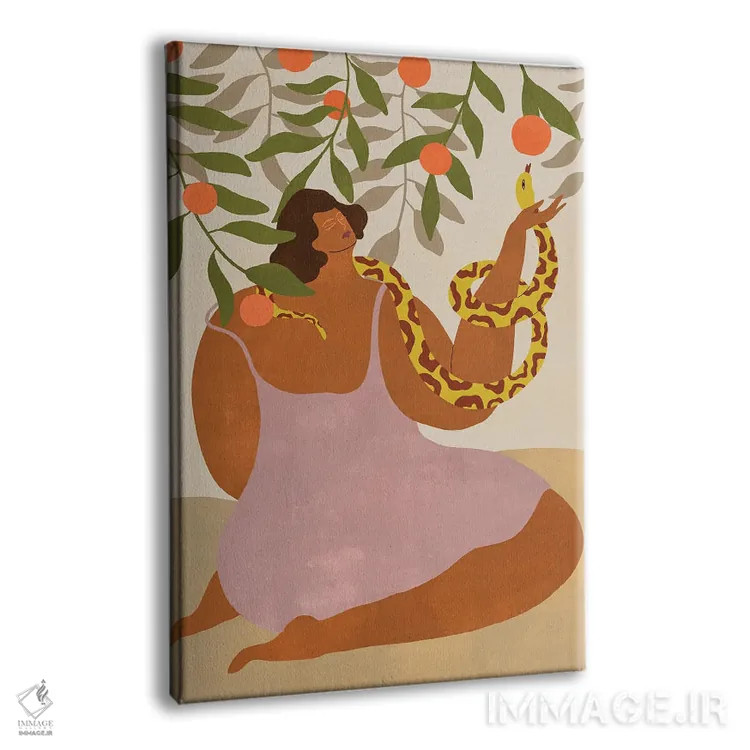 تابلو عطر پرتقال اثر آرتی گوآوا - نمای پرسپکتیو محصول