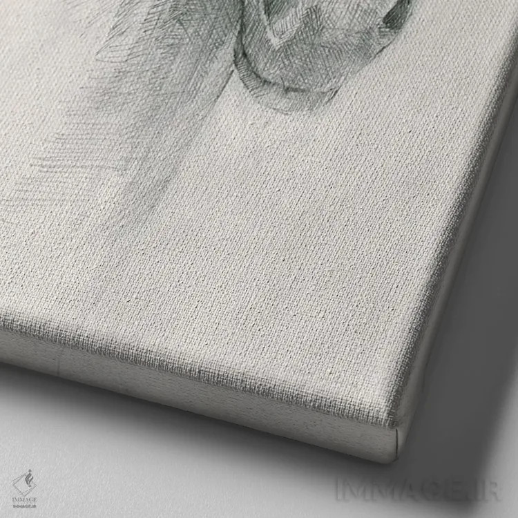 تابلو رومئو اثر اِیوری تیلمن - نمای نزدیک بافت بوم