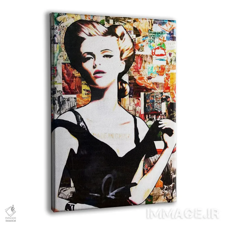 تابلو مثل پلاستیک به نظر میرسد اثر آنی ترازو - نمای پرسپکتیو محصول