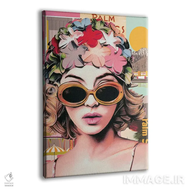 تابلو خنکای استخر اثر آنی ترازو - نمای پرسپکتیو محصول