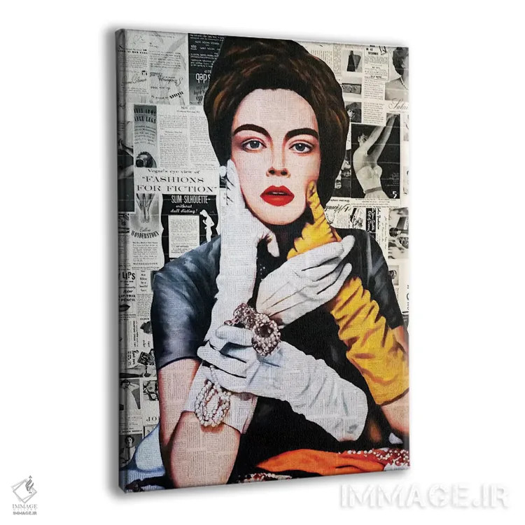 تابلو مد برای داستان اثر آنی ترازو - نمای پرسپکتیو محصول