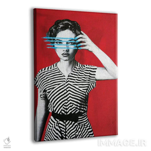 تابلو خطوط اثر آنی ترازو - نمای پرسپکتیو محصول