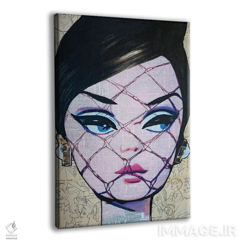 تابلو طعمی شبیه پپسی کولا دارد (بافت طنز و دوپهلو) اثر آنی ترازو - نمای پرسپکتیو محصول