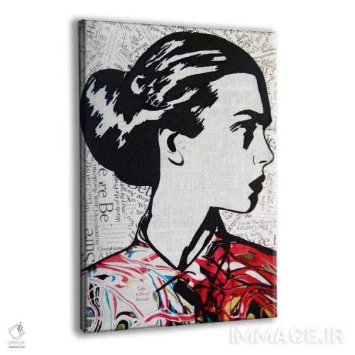 تابلو نفس بکش اثر آنی ترازو - نمای پرسپکتیو محصول