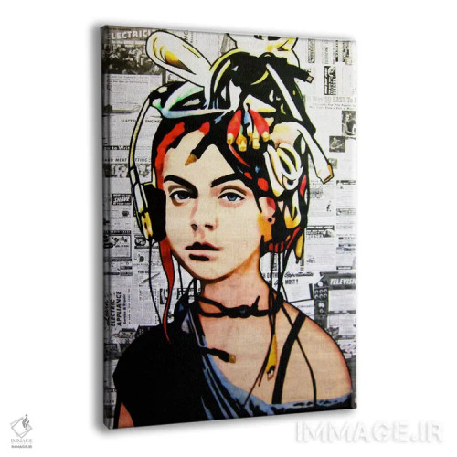 تابلو اتصال (یا هیجانزده) اثر آنی ترازو - نمای پرسپکتیو محصول