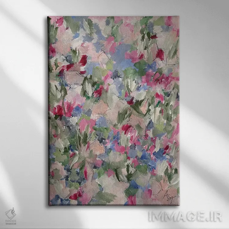 تابلو سرخوشی از شیرینی اثر آماندا توپـه - نمای روبهرو روی دیوار