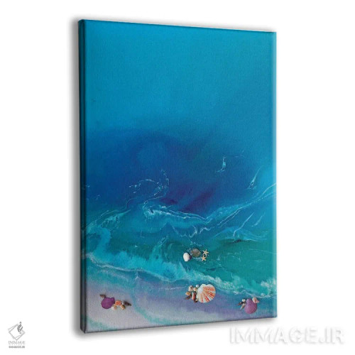 تابلو سخاوت سبز (یا بونتی سبز) اثر آنتوانل - نمای پرسپکتیو محصول