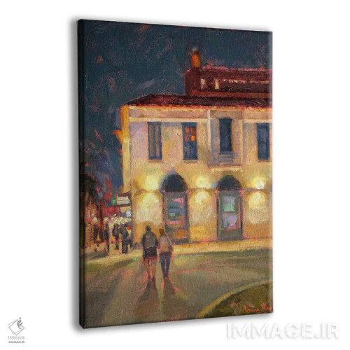 تابلو شبی در پلازا اثر آرونا رائو - نمای پرسپکتیو محصول