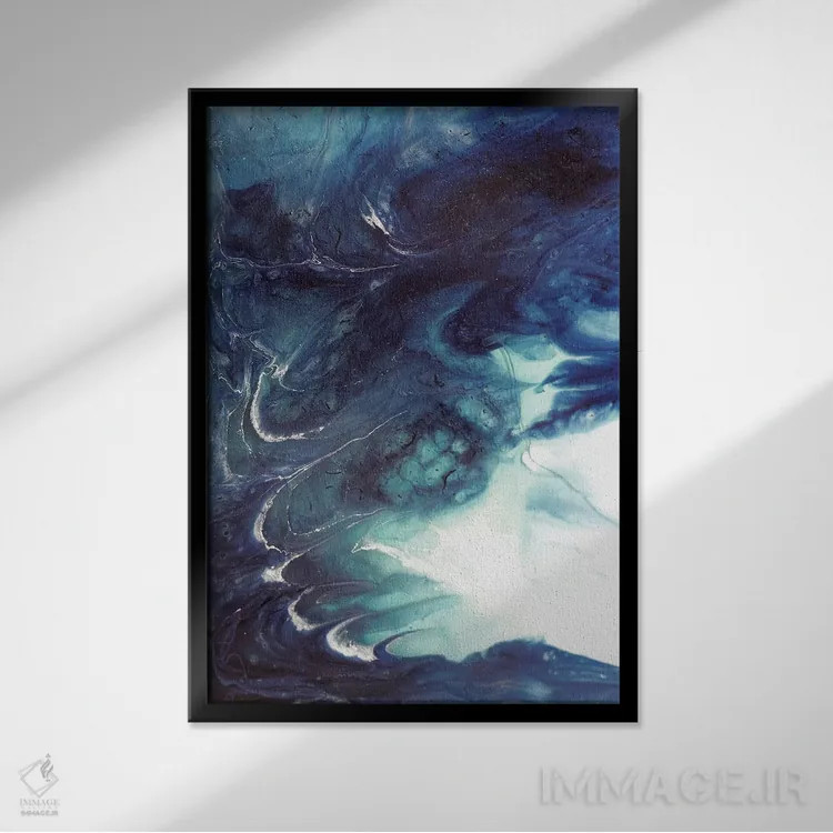 تابلو رؤیاپردازی بوهو (سبک هنری) اثر آنتوانل - نمای قابدار مشکی