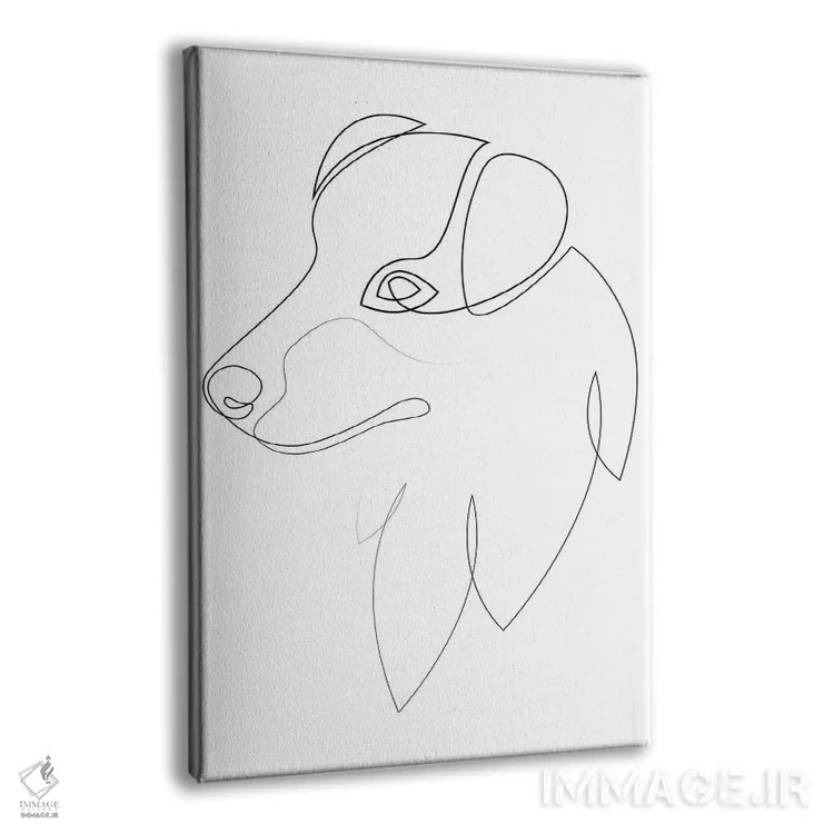 تابلو شفرد استرالیایی (نژاد سگ) اثر ادیلوم - نمای پرسپکتیو محصول