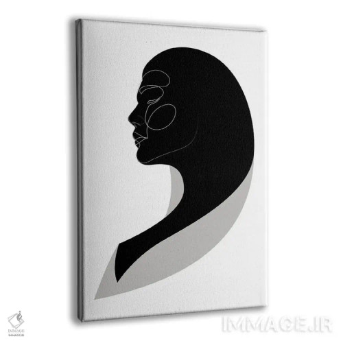 تابلو بانوی نوآر (سبک نوآر) اثر ادیلوم - نمای پرسپکتیو محصول