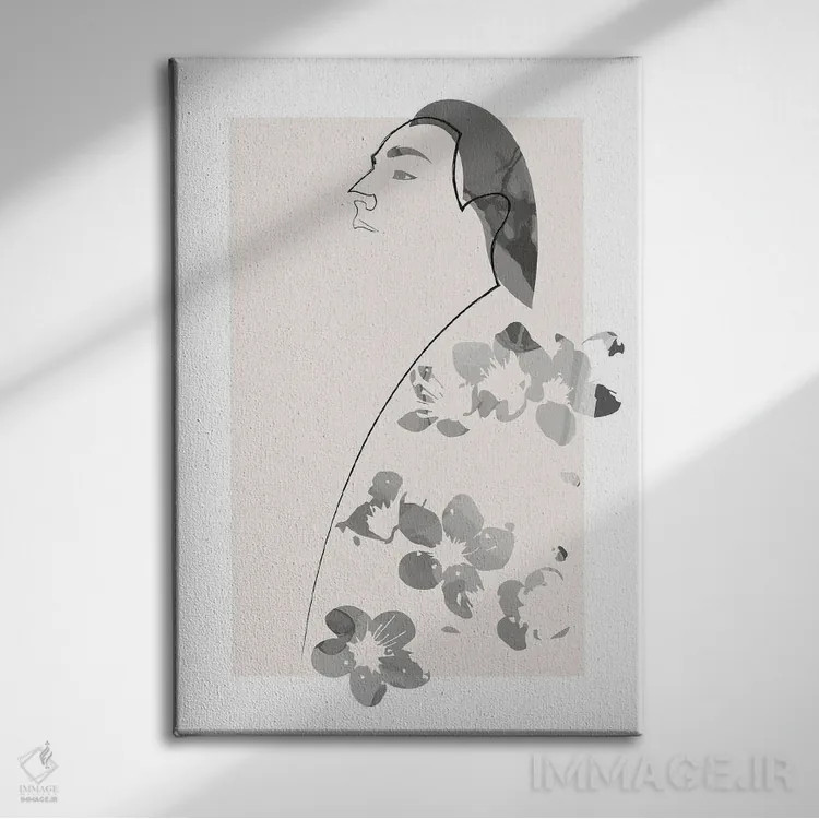 تابلو شرقی اثر ادیلوم - نمای روبهرو روی دیوار