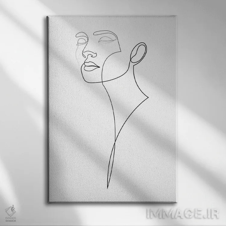 تابلو آشتی اثر ادیلوم - نمای روبهرو روی دیوار