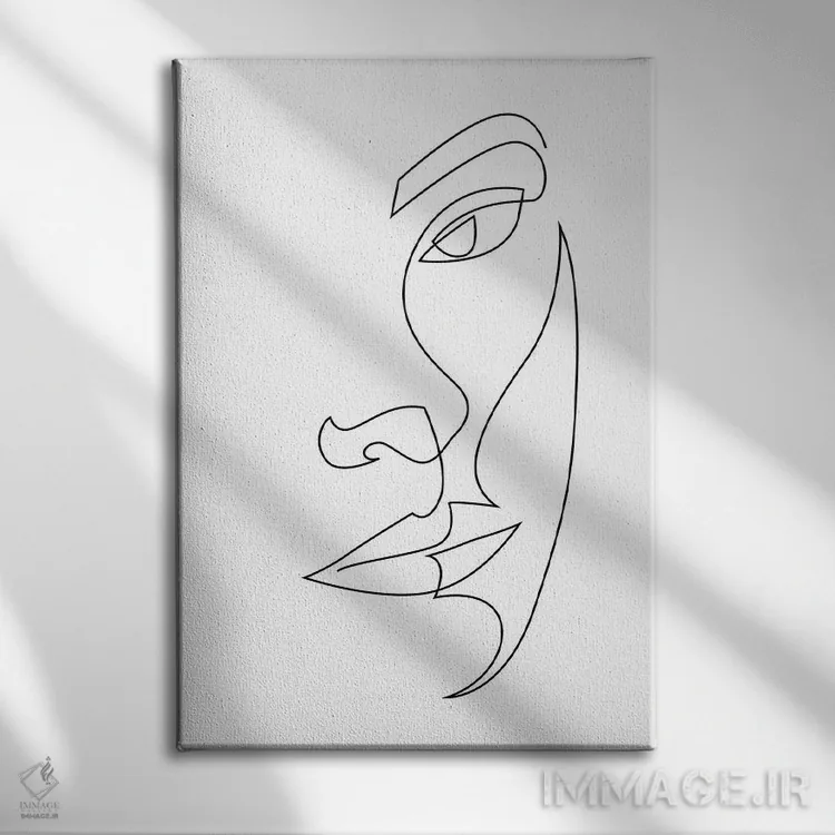 تابلو آرامش اثر ادیلوم - نمای روبهرو روی دیوار