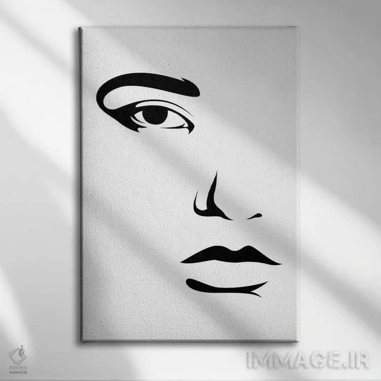 تابلو اتکا اثر ادیلوم - نمای روبهرو روی دیوار