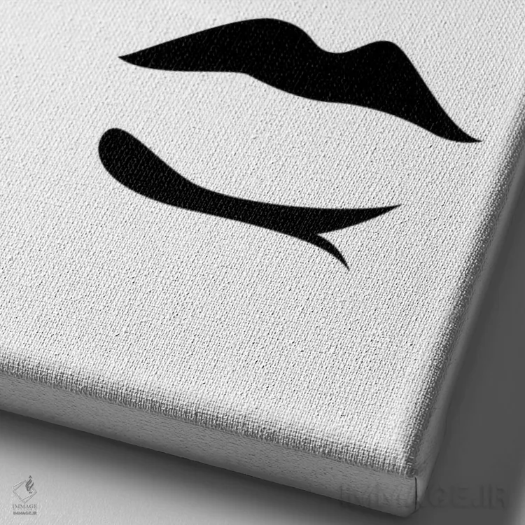 تابلو اتکا اثر ادیلوم - نمای نزدیک بافت بوم