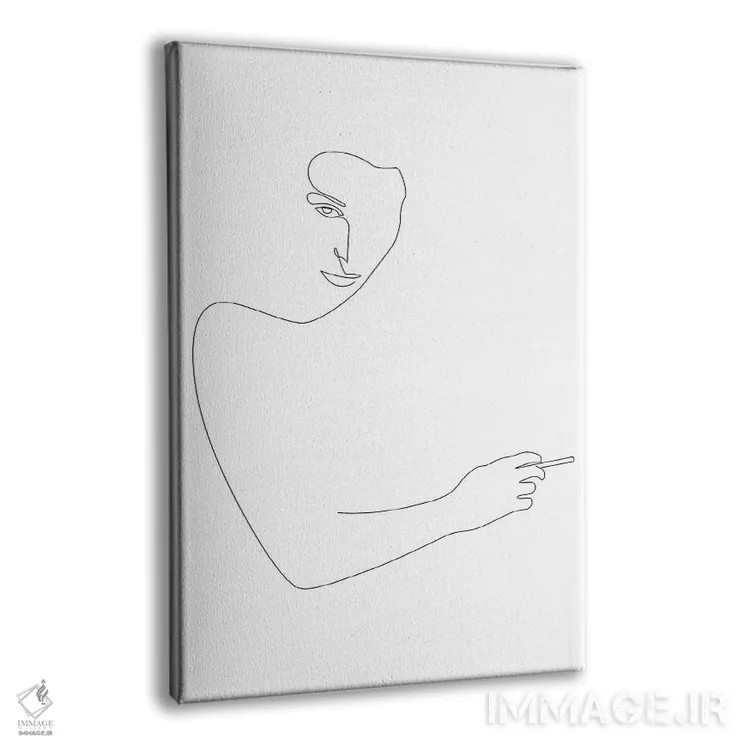 تابلو دود اثر ادیلوم - نمای پرسپکتیو محصول