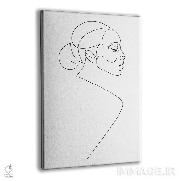 تابلو زنانه اثر ادیلوم - نمای پرسپکتیو محصول
