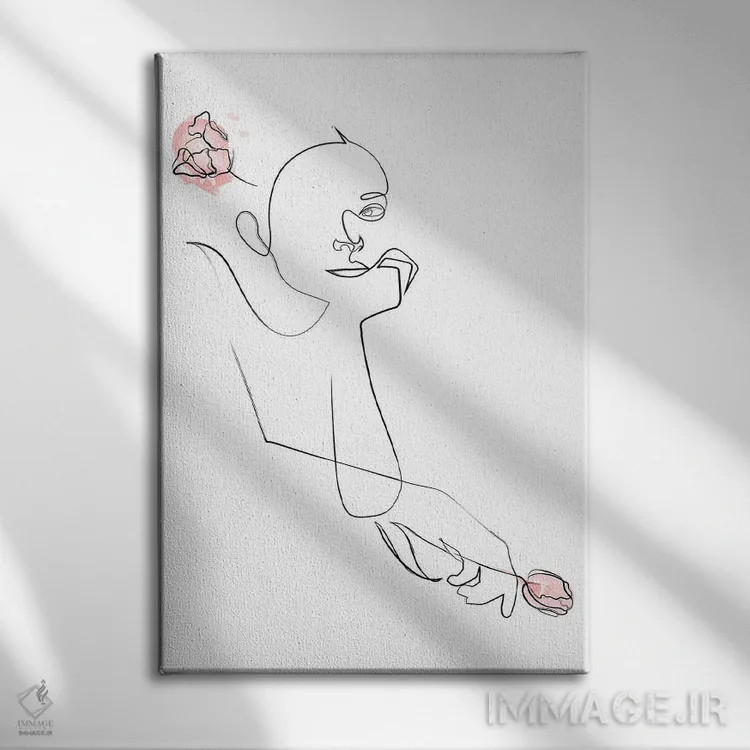 تابلو فلورالیا (جشنواره گلها) اثر ادیلوم - نمای روبهرو روی دیوار