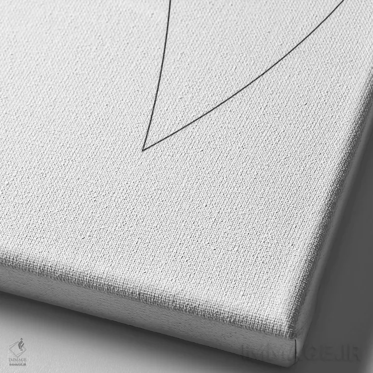 تابلو جک راسل تریر (نژاد سگ) اثر ادیلوم - نمای نزدیک بافت بوم