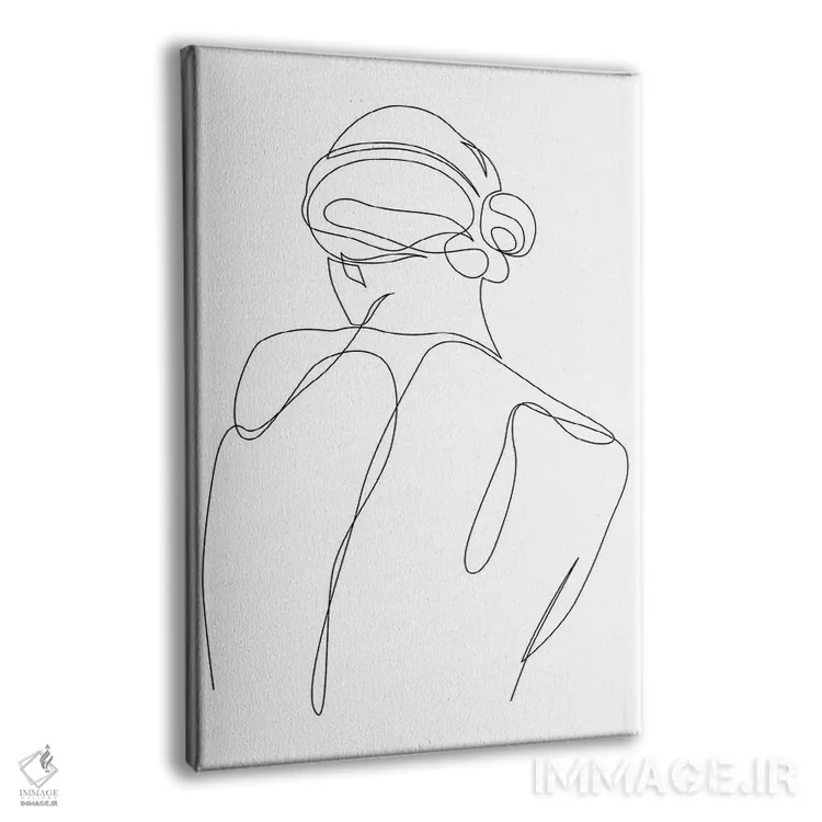 تابلو جداشده اثر ادیلوم - نمای پرسپکتیو محصول